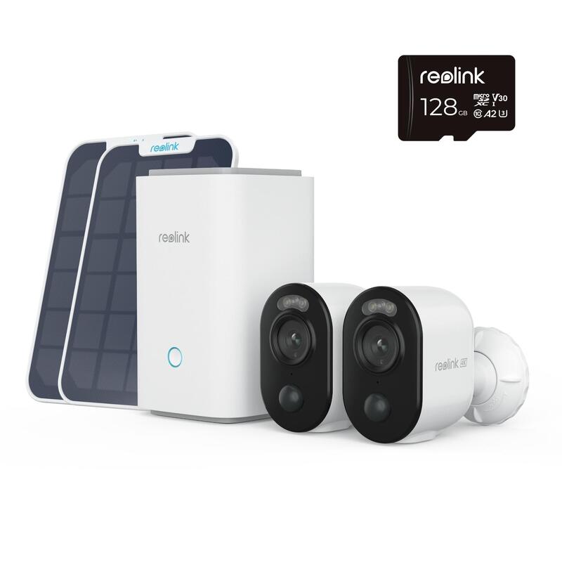 Reolink Hub 1 Con 2x Argus B350 + 2x Solarpanel
