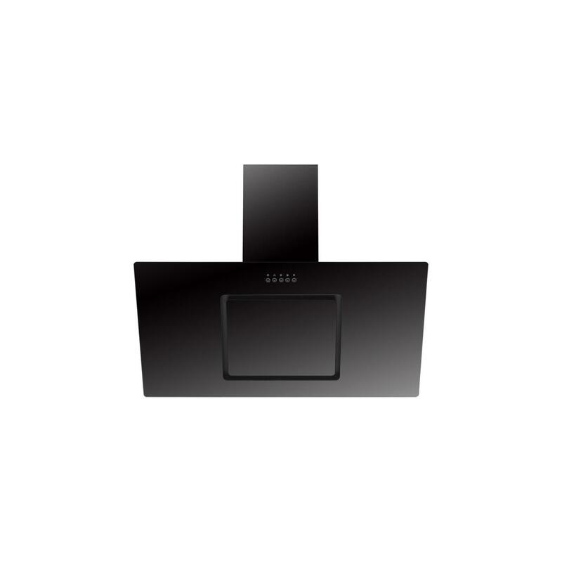 Respecta Ch 22010/90 Sbz, Campana Extractora Negra, 90 Cm Ch22010/90sbz