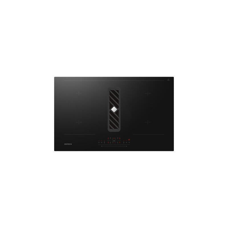 Respecta Kmch7800i-45, Placa Autosuficiente Negra, Con Campana Extractora Integrada Kmch7800i-45