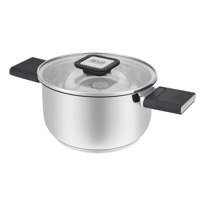 Resto Kitchenware Anser 1,6 L Alrededor Negro, Acero Inoxidable