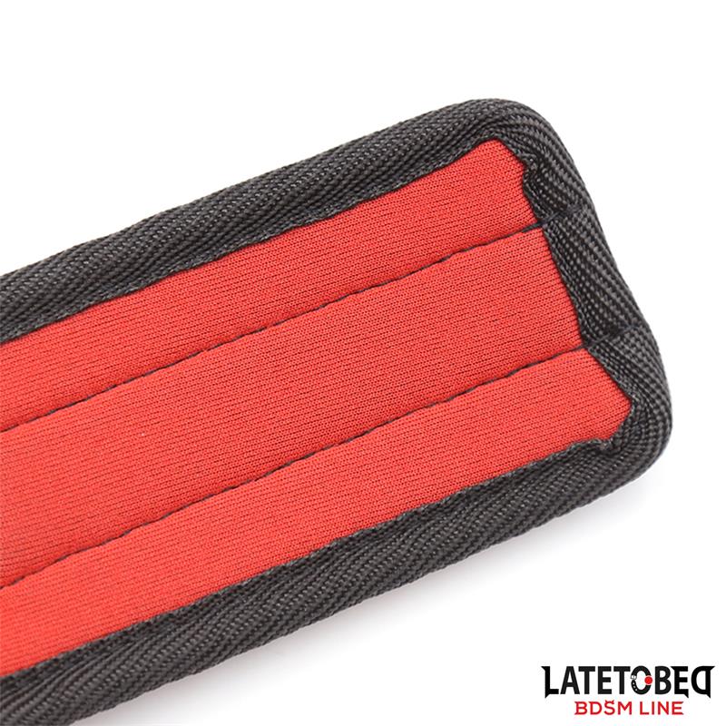 Restricciones Para La Cama Con Antifaz Esposas Ajustables Y Desmontables