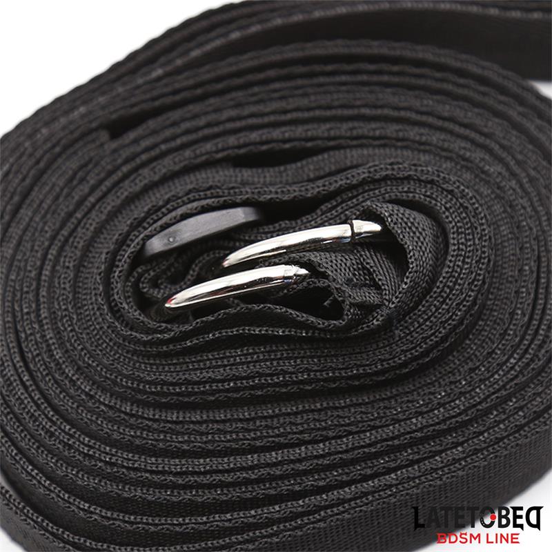 Restricciones Para La Cama Con Antifaz Esposas Ajustables Y Desmontables