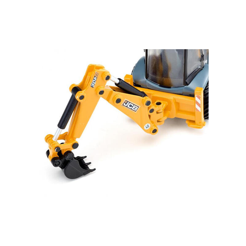 Retroexcavadora Siku Super Jcb 4cx, Modelo De Vehículo (Amarillo Negro)