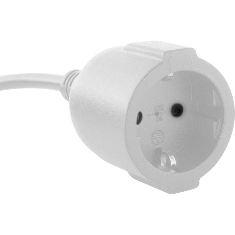 Rev Schutzkontaktverlängerungs- Kabel 3m Mit Usb,Weiss 0016700114