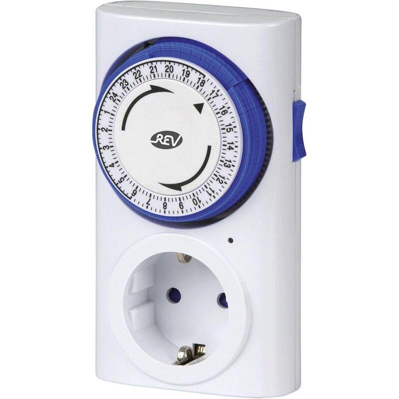 Rev Timer Premium Analog White