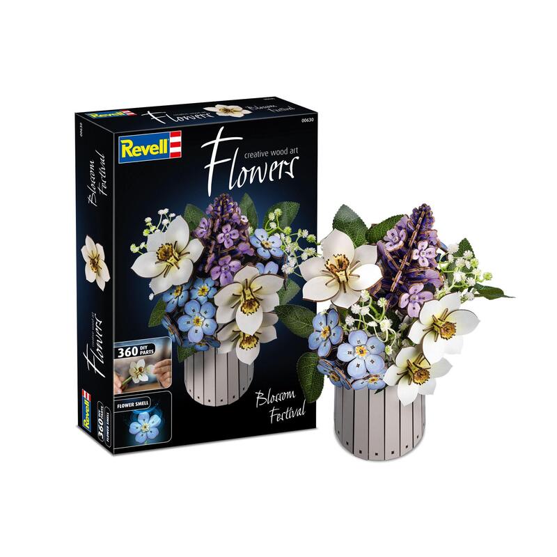Revell - Creative Wood Art - Flowers - Blossom Festival