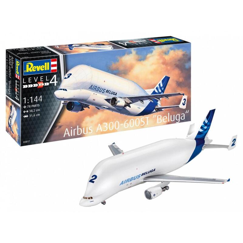 Revell Samolot Airbus A300-600st Beluga 1/144
