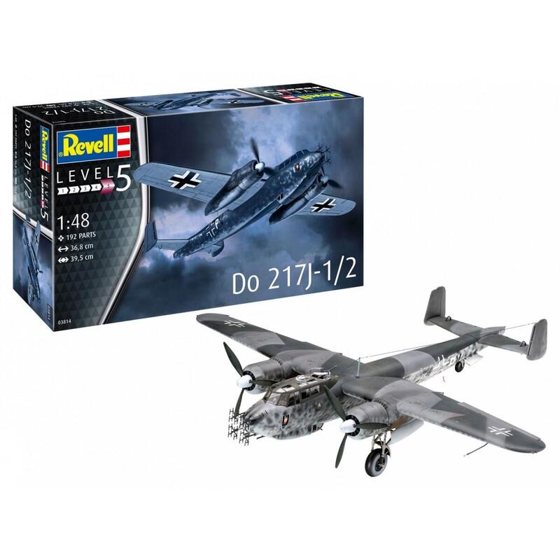Revell Samolot Do 217j 1/2 1/48