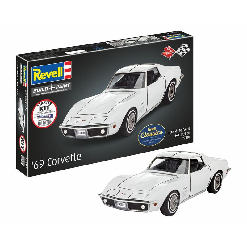 Revell Starter Kit Corvette C3 (Massstab: 1:32) 77684