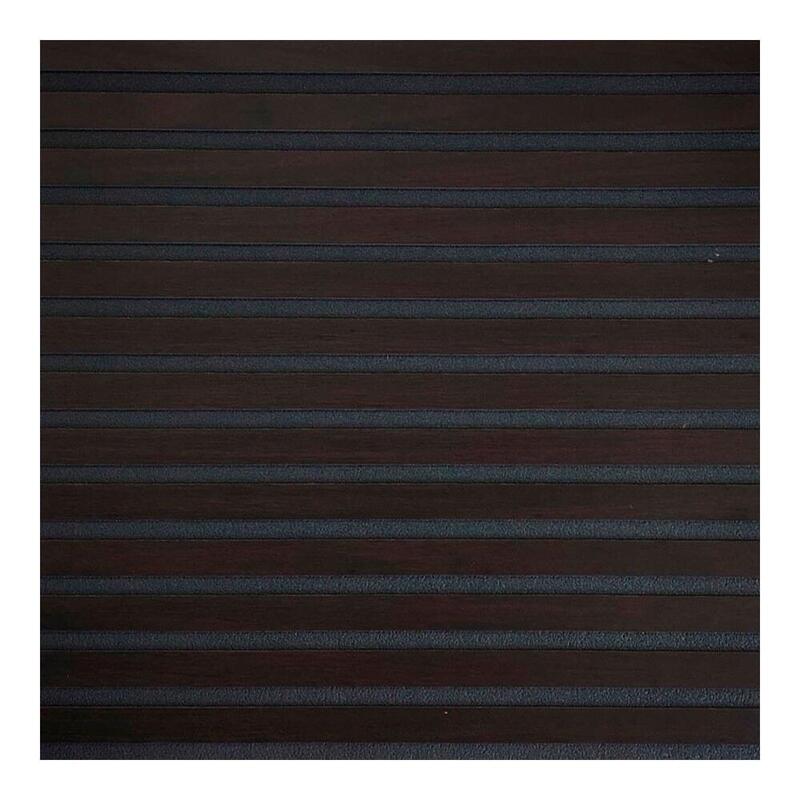 Revestimiento Autoadhesivo 3d, Color Roble Ahumado Con Fondo De Fieltro Gris Antracita, Loseta De 58×58cm, 6 Unidades