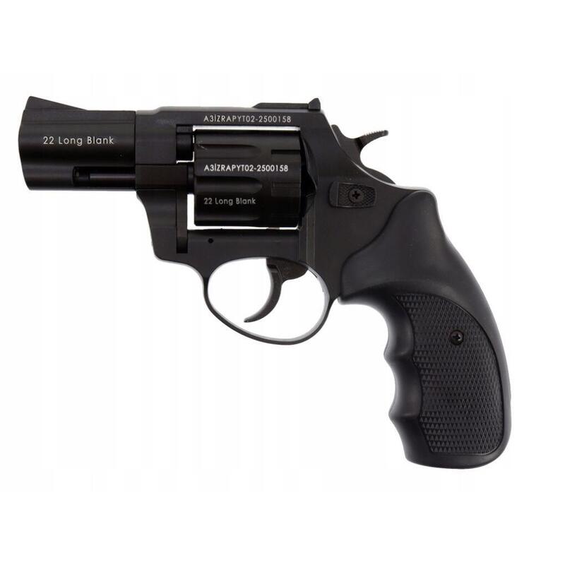 Rewolwer Hukowy Alarmowo Sygnalowy Zoraki R1-K6l Bas Lufa 2,5" Kal. .22 Long Blank Negro(R1256bmp-Bas)