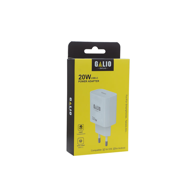 Rez Galio 20w Usb-C Adapter - White