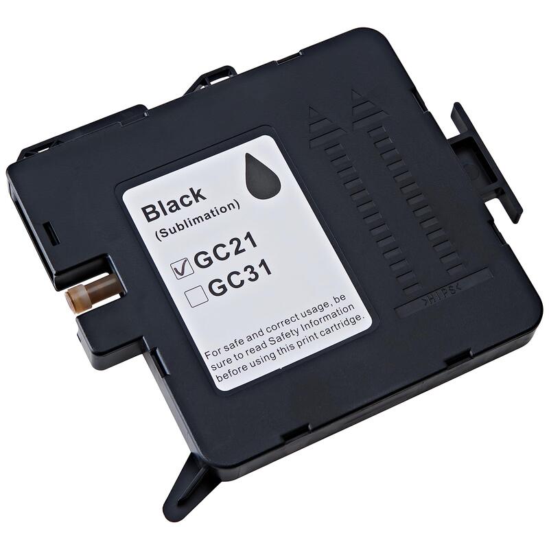 Ricoh Gc21k Negro Tinta De Sublimacion Generico - Reemplaza 405532/405536