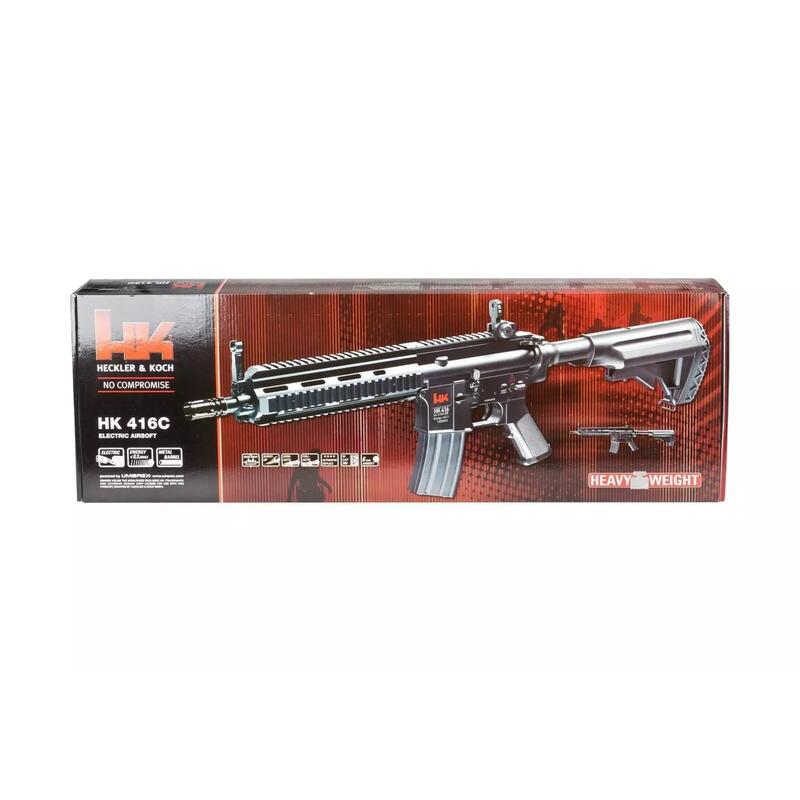 Rifle De Airsoft Eléctrico Aeg Heckler & Koch Hk-416 Cqb De 6 Mm
