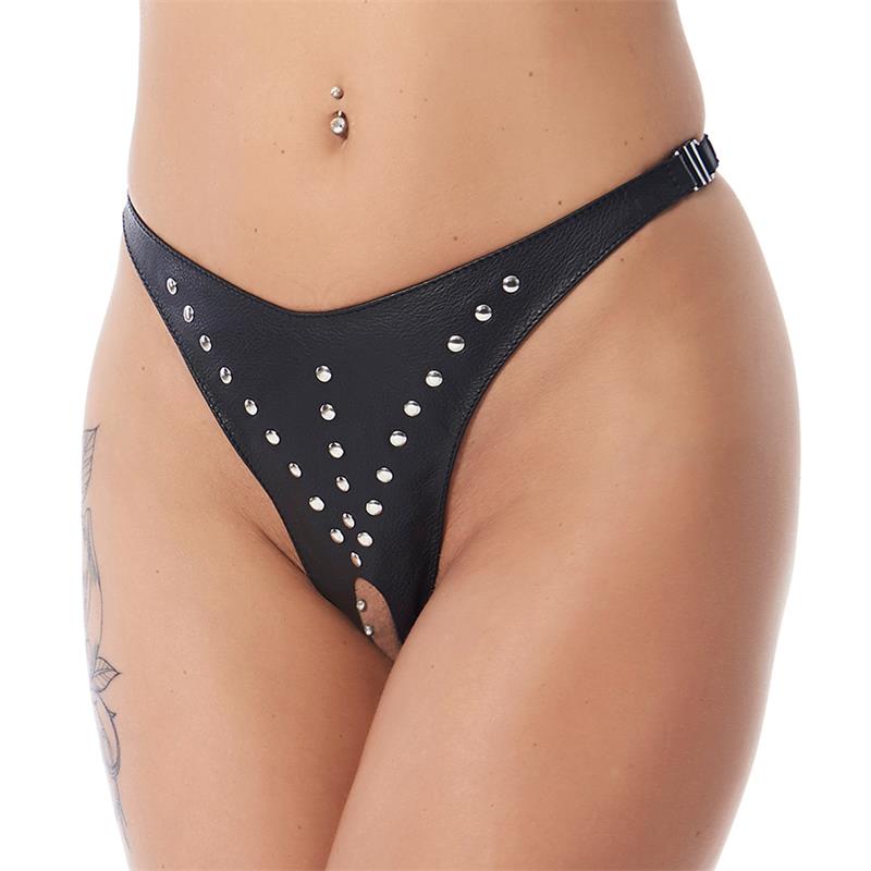 Braguitas Abiertas Con Tachuelas Talla Única