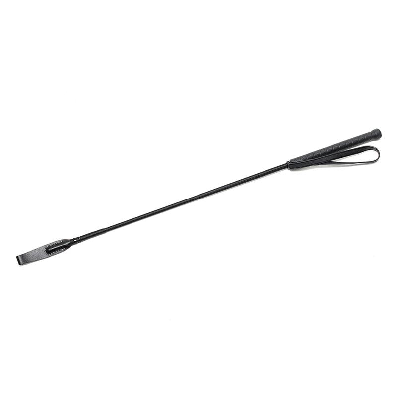 Fusta Cuero Negro 65 Cm