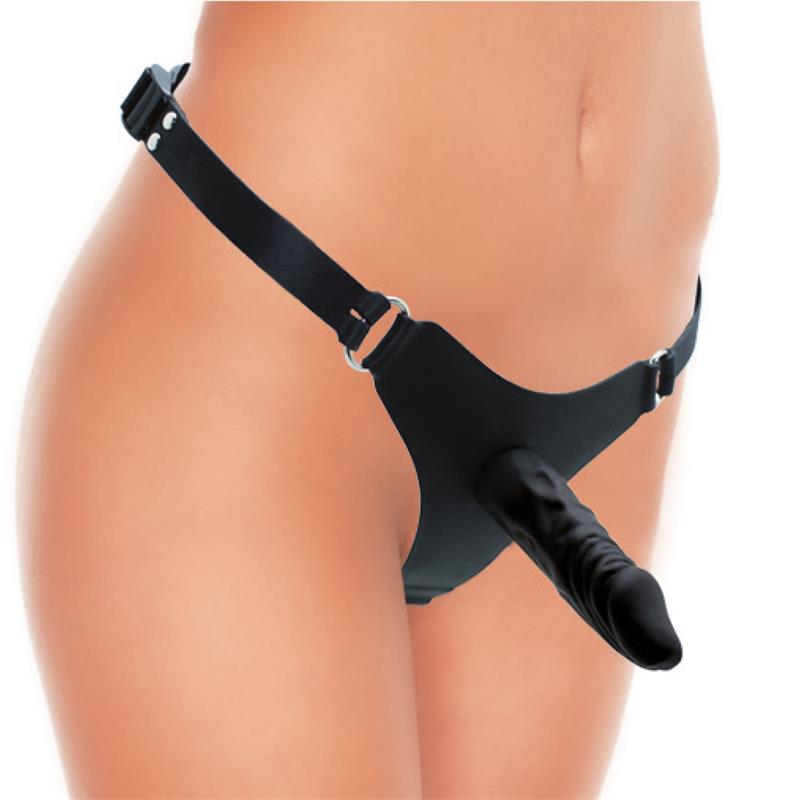 Rimba Latex Play Arnés Con Dildo 12 Cm