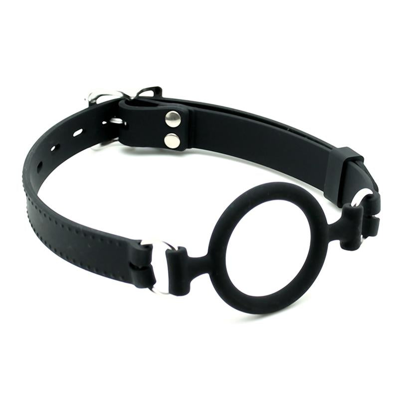 Rimba Latex Play Mordaza Con Anillo