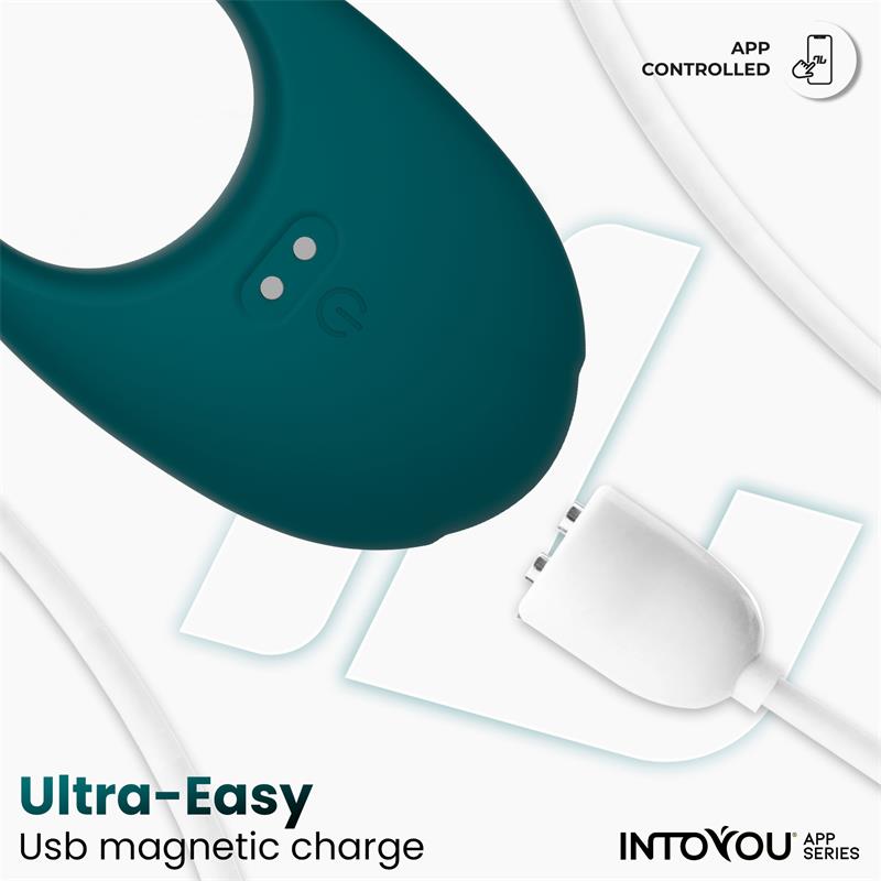 Ringo Anillo Vibrador Con App Unibody Verde