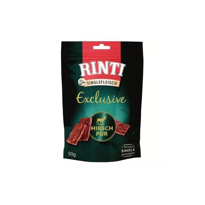 Rinti Singlefleisch Exclusive Deer - Premio Para Perros - 50g