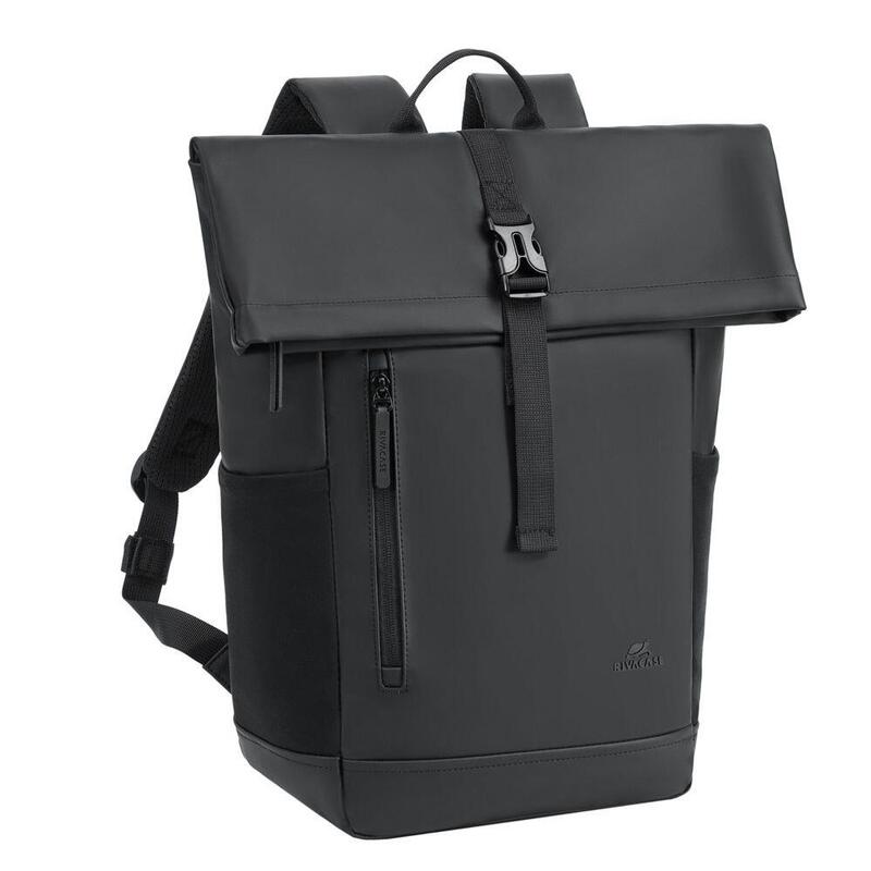 Rivacase 7826 Eden Rucksack 14 Eco Schwarz Roll-Top