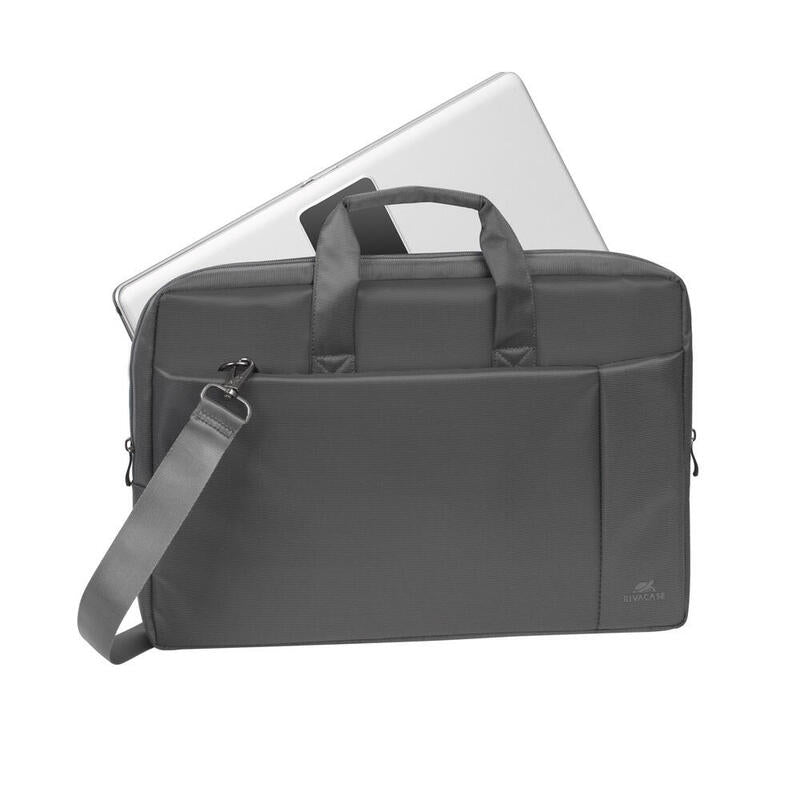 Rivacase Central 8251 Maletín Para Portátil Hasta 17.3" Gris