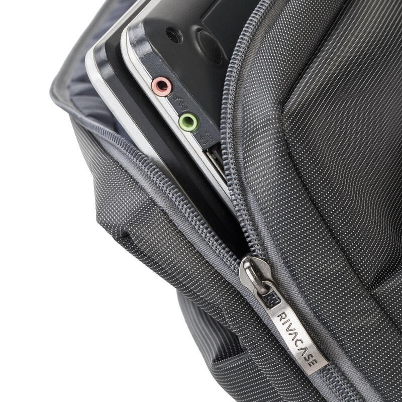 Rivacase Central 8251 Maletín Para Portátil Hasta 17.3" Gris