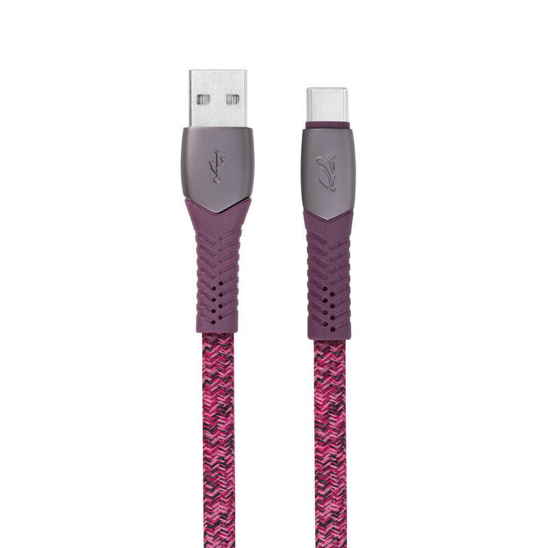Rivacase Ps6102 Rd12 Cable Usb Usb 2.0 1,2 M Usb C Usb A Rojo