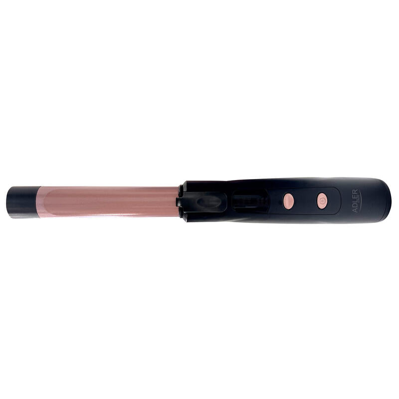 Rizador De Pelo Inalámbrico Adler Ad 2120, Usb, Negro Oro Rosa
