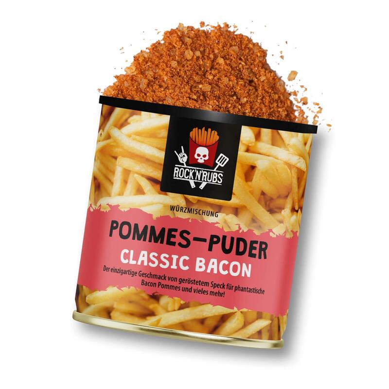 Rock N Rubs Pommes-Puder - Classic Bacon 150g Mhd 06 26