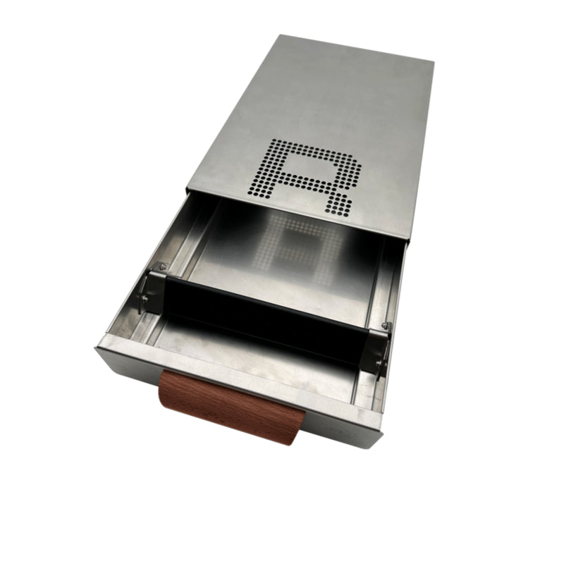 Rocket Abklopfschublade Edelstahl