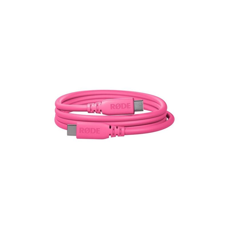 Rode Microphones Cable Usb 3.2 Gen1 Sc27-P Rosa, Conector Usb-C > Conector Usb-C Rosa, 2 Metros, Pd Sc27-P