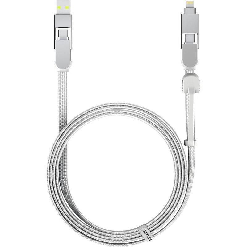 Rolling Square Incharge Xl Cable 2m White