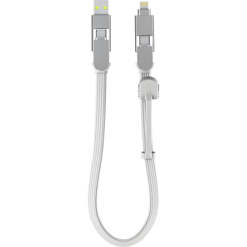 Rolling Square Incharge Xl Cable 30cm White
