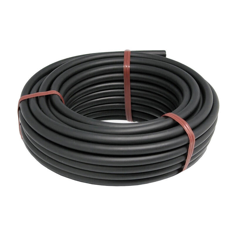 Rollo 15m Microtubo Color Negro 4mm Blue Bird