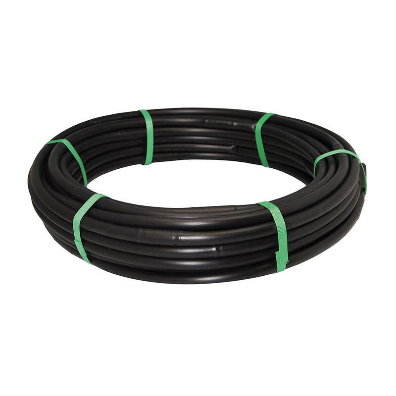 Rollo 25m Tuberia De Goteo 16mm C/Goteros A 0,35cm 2 L/H Color Negro. Blue Bird