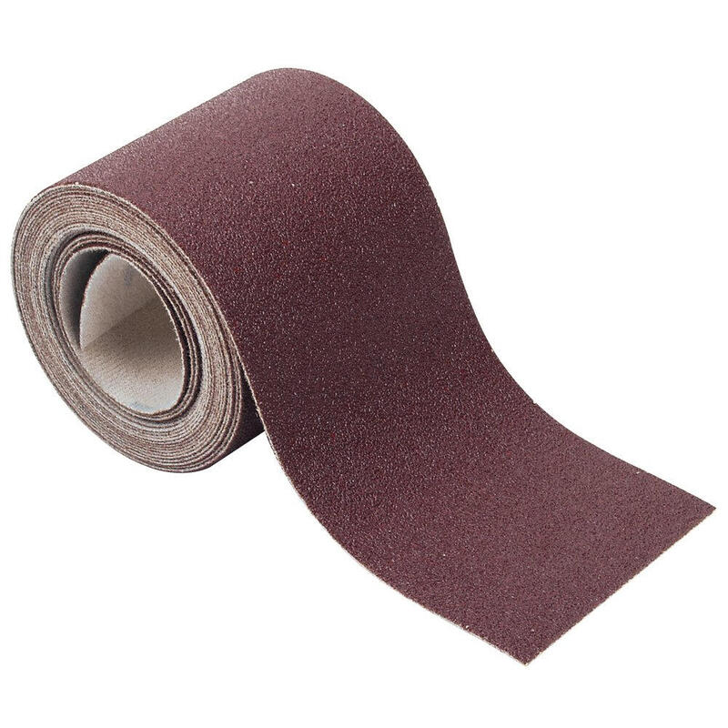 Rollo De Papel Abrasivo Adhesivo, Grano 120, 4m X 115mm 1741000 Wolfcraft