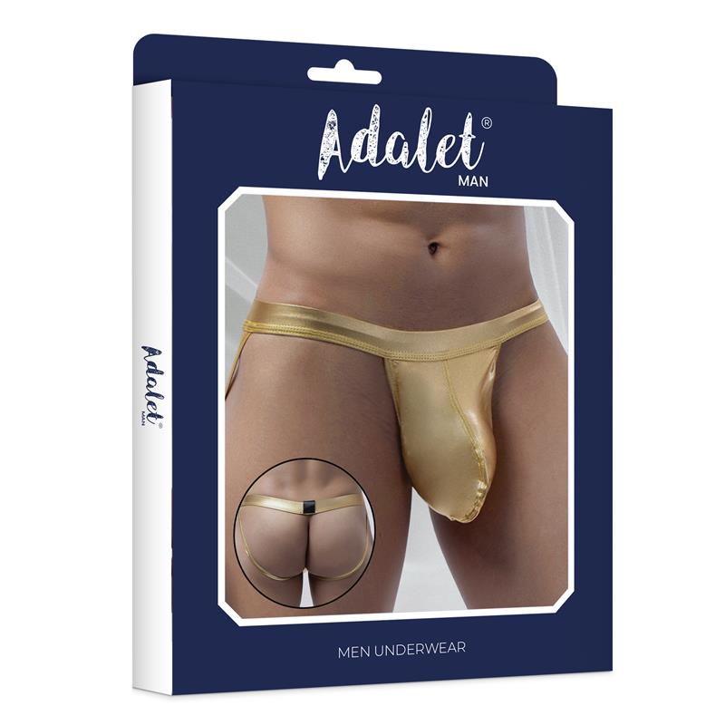 Romeo Suspensorio Dorado Talla (Interno):S/M