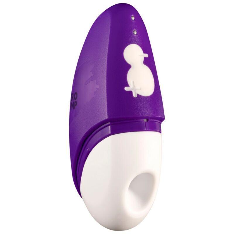 Romp - Free Estimulador De Clítoris Con Tapa 10 Niveles Recargable Morado
