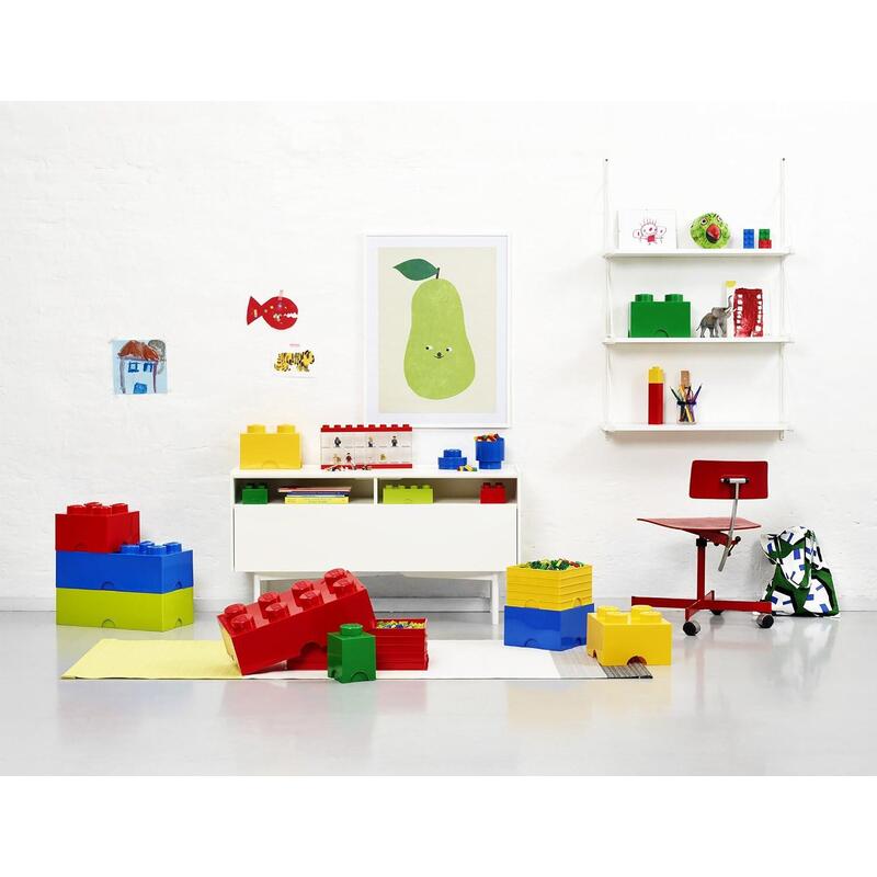 Room Copenhagen 4004 Ladrillo De Almacenamiento De 8 Espigas Apilable, 12 L