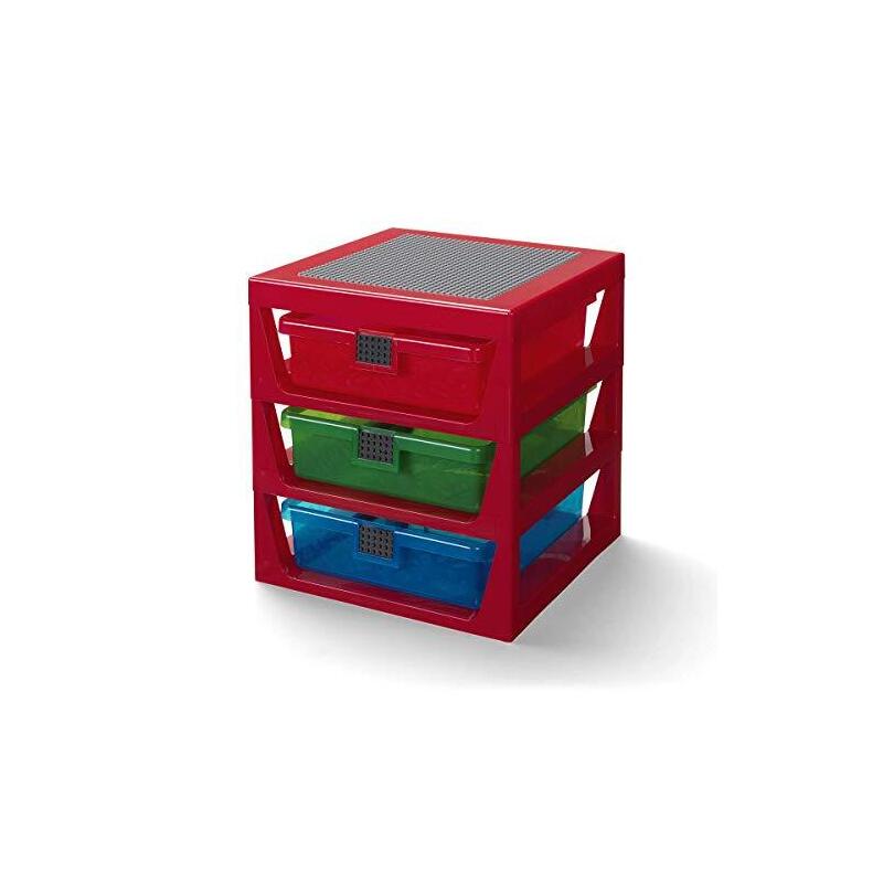 Room Copenhagen Cajonera Lego, Caja De Almacenamiento Rojo