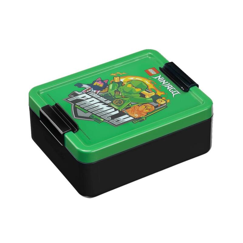 Room Copenhagen Lego Lunch Box Ninjago Green, Fiambrera Negro/Verde 40520803