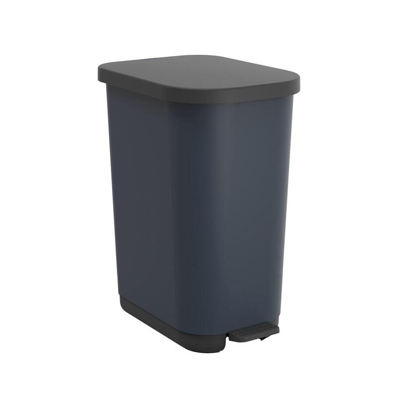 Rotho Ribo Blue - Cubeta Con Pedal 35l
