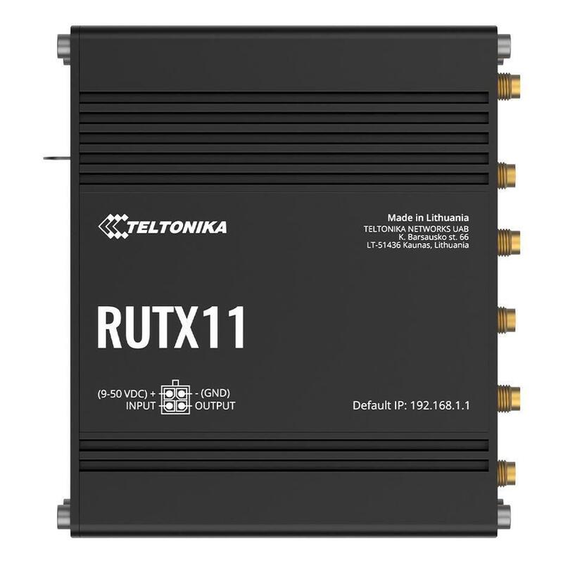 Router Industrial Teltonika Rutx11 Lte Cat6 Dual Band Wifi