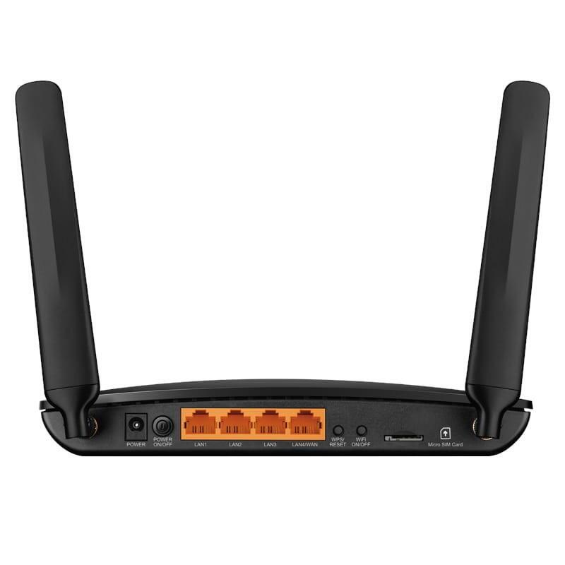 Router Tp-Link Tl-Mr6400 Inalámbrico Ethernet Rápido Banda Única (2,4 Ghz) 4g Negro