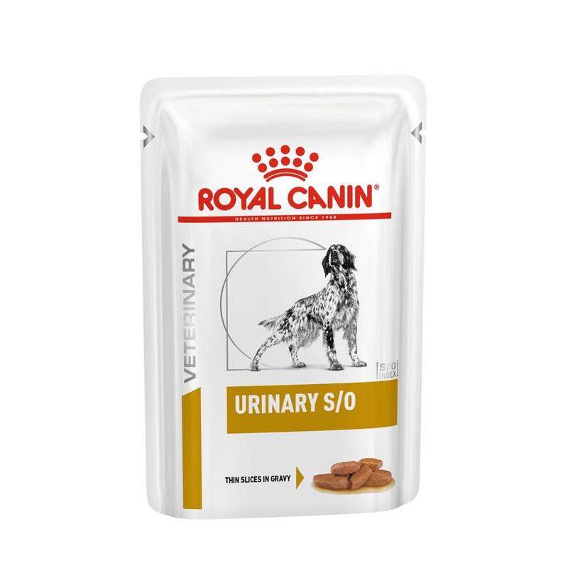 Royal Canin Urinary S/O Dog Pouch - Comida Húmeda Para Perros - 12 X 100g