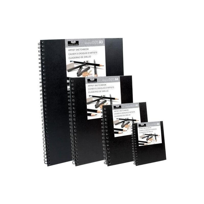 Royal Langnickel Cuaderno De Bocetos A6 Espiral Tapa Dura