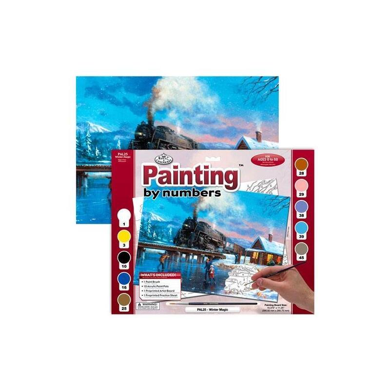 Royal Langnickel Pintura Por Números Adultos Lg "Magia De Invierno"