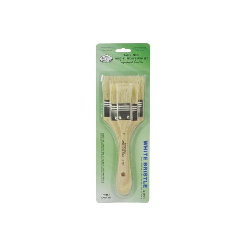Royal Langnickel Set De 3 Brochas De Pelo De Cerda