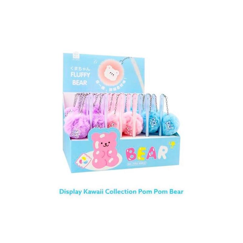 Roymart Bolis Glitter Bear Hairball Expositor De 30 C/Surtidos
